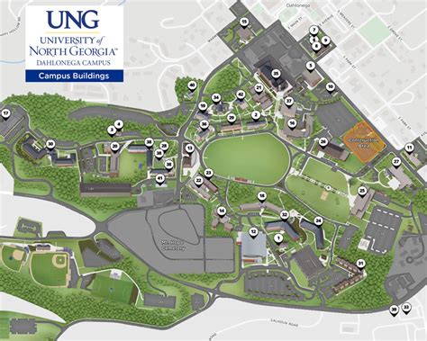Ung Gainesville Campus Map 821