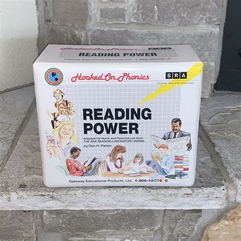 Vintage Hooked On Phonics Reading Power Cassette Tapes Sra Boxed Hot Sex Picture