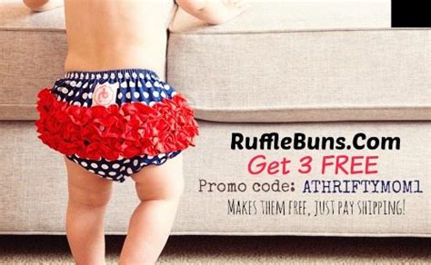 Free Rufflebuns Pick 3 With Promo Code Athriftymom1 At