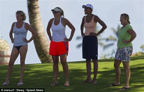 They have no children yet. That's no way to relax! Robin Roberts looks miserable on ...