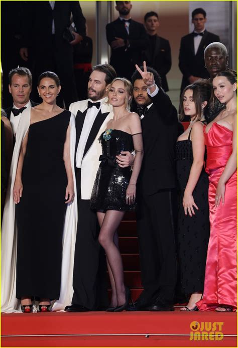 Photo The Weeknd Lily Rose Depp The Idol Cannes Premiere 05 Photo