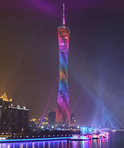 Canton Tower Formerly Known As Guangzhou Tv Astronomical And
