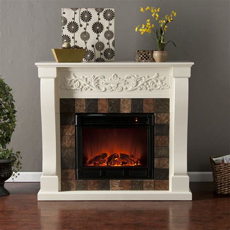 Electric fireplaces come in all shapes, sizes, styles, types and designs, which gives everyone considering them a huge selection to choose from. Holly & Martin™ Calgary Electric Fireplace-Ivory - Holly ...
