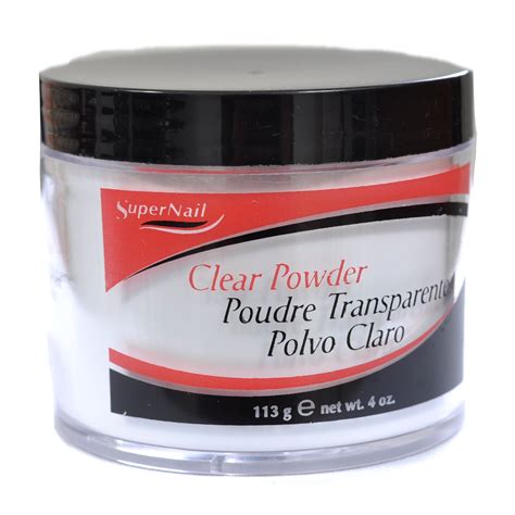 Supernail Nail Powder Clear 4 Ounce