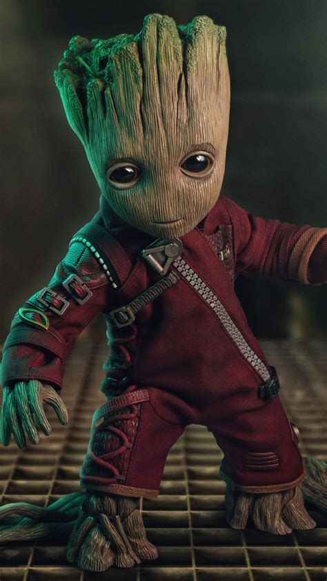 Baby Groot Guardians Of The Galaxy Superhero Fan Art 1080x1920