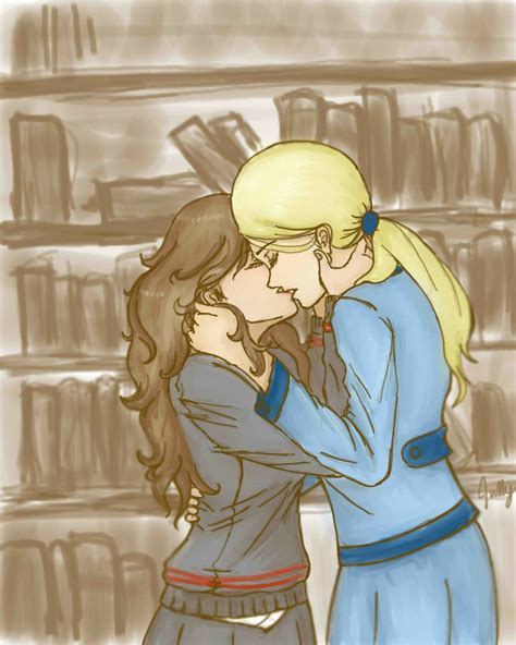 Library Kisses 😉😘 Fleurmione Fleur Delacour Hermione Granger Harry