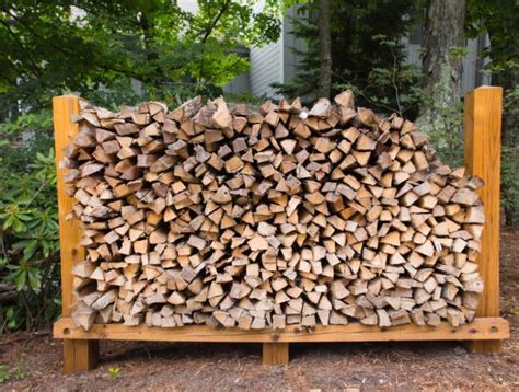 20 Super Easy Diy Firewood Racks The Garden Glove
