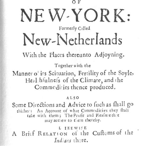 Anonymous View On Nieuw Amsterdam Engraving Published By Jacob Van