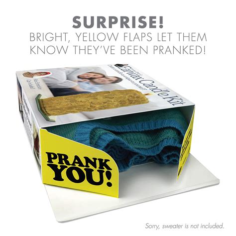 Prank Pack Earwax Candle Kit Wrap Your Real T In A Prank Funny
