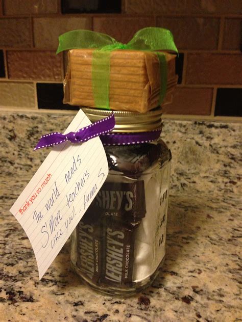 Enough ideas here to keep your creative students busy all year long! Teacher end of year gifts. "The world needs S'more ...