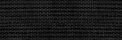 Wide Black Brick Wall Texture Spacious Dark Brickwork