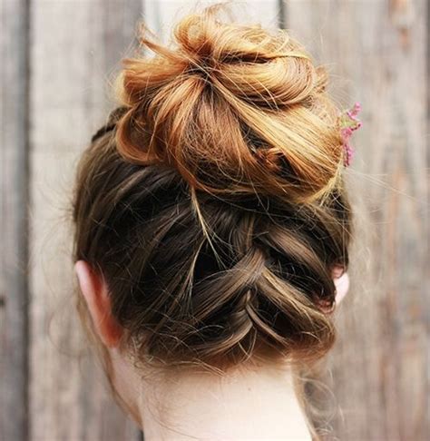 60 Easy Updo Hairstyles For Medium Length Hair In 2018 Updos For