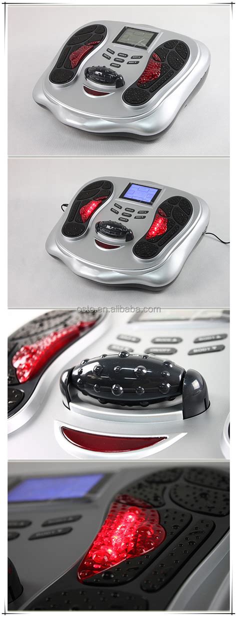 New Electric Foot Massager With Slimming Belt And Tens Pads Ast 300d