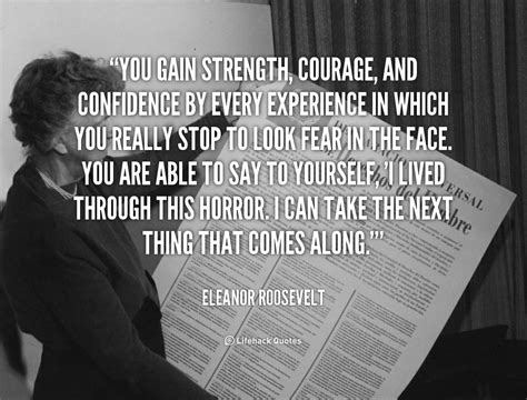 Strength And Courage Quotes Quotesgram