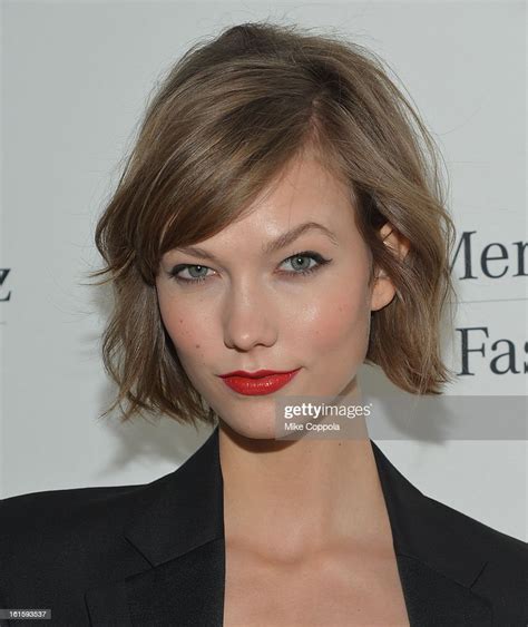model karlie kloss poses by the mercedes benz star lounge during news photo getty images
