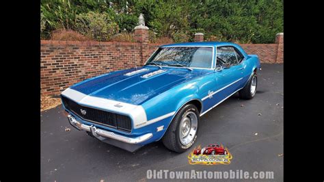 1968 Camaro Rs Ss In Lemans Blue For Sale Old Town Automobile In