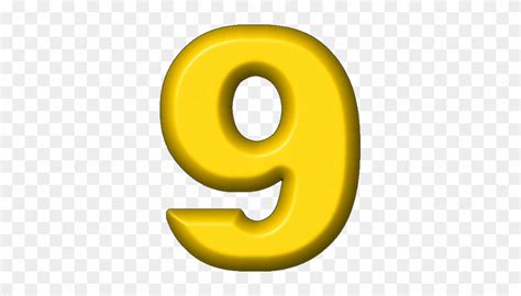 Number 9 Yellow Clipart Free Transparent Png Clipart Images Download