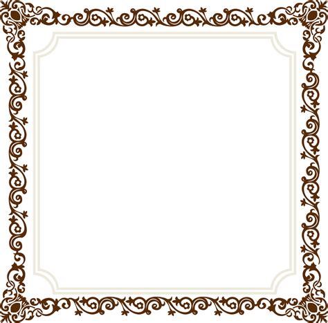 Old Vintage Frame Png - Find high quality vintage frame clipart free