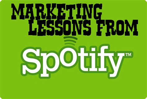 Marketing Lessons From Spotify