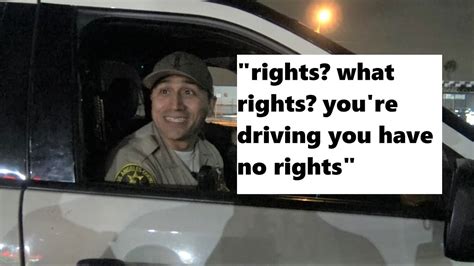 You Have No Rights On The Road Youtube