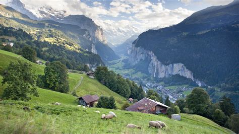 Lauterbrunnen Valley Valley In Switzerland Thousand