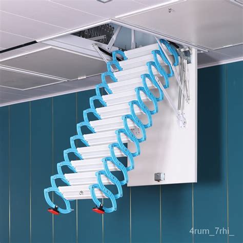 🎈new🎈 Cash Box Ladder Attic Retractable Staircase Villa Duplex