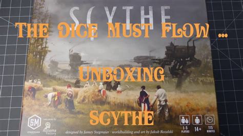 Scythe Board Game Unboxing Youtube
