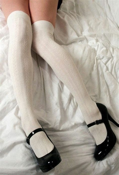 ៹🛩️↯ 𝑔𝑎𝑛ⅈ𝑚𝑒𝑑𝑒𝑠☄ Socks And Heels Sock Outfits Cute Shoes
