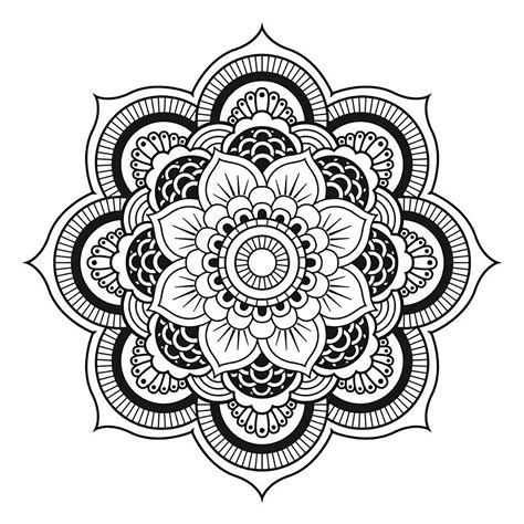 Mandala Art Flower