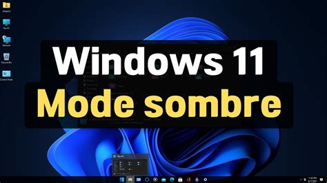 Comment Activer Le Mode Sombre Sur Windows 11 Thèmes Sombres De