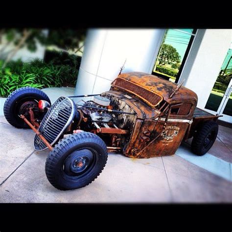 Well Steampunk Car Cool Rat Rod Rat Rods Truck Hot Rod Trucks