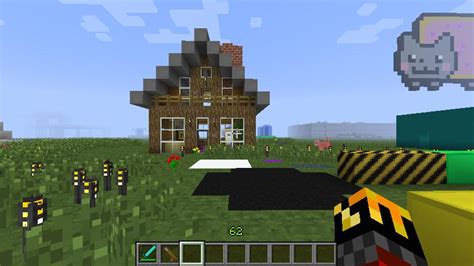 Houses 1 Nyan Cat Redstone Things And More Minecraft Map