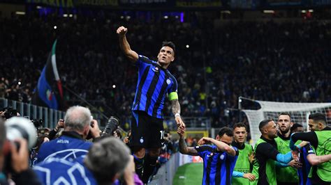 Inter 1 0 Ac Milan 3 0 On Aggregate Lautaro Martinez Adds Final