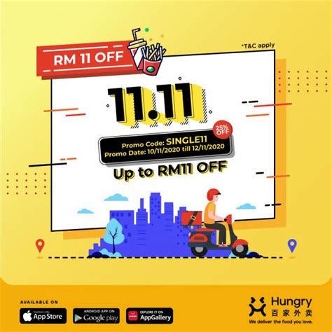 Our friends & family sale! Hungry 11.11 Sale FREE Promo Code Up To RM11 OFF (10 ...