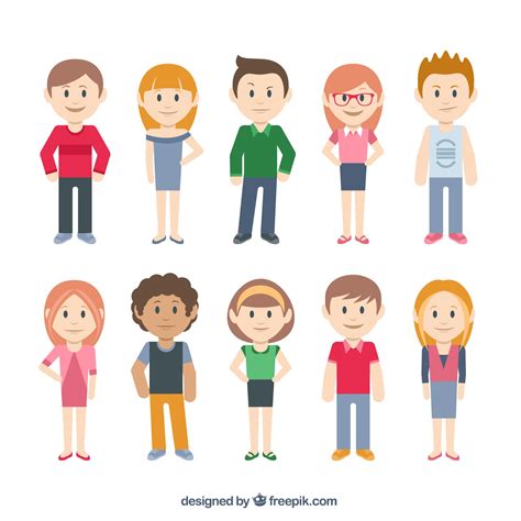 Character Flat Design Simple Character Character Concept Strong