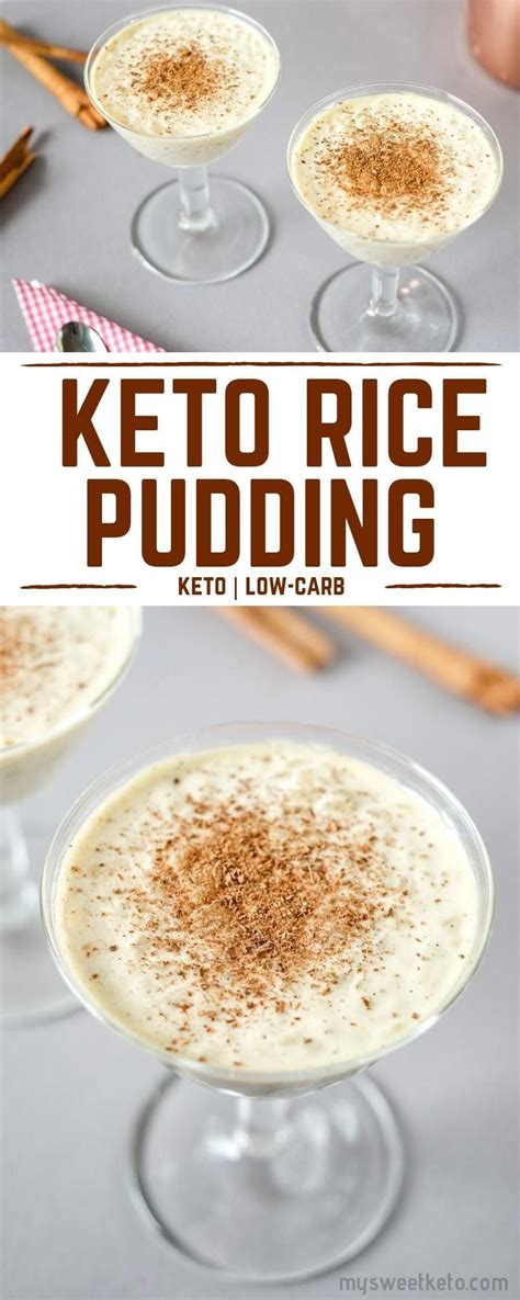 Typically on a normal, higher carbohydrate diet, the body will use glucose as the main form of energy. Keto Rice Pudding | Recipe | Keto pudding, Rice pudding ...