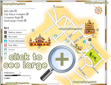 Jaipur Maps Top Tourist Attractions Free Printable City Street Map