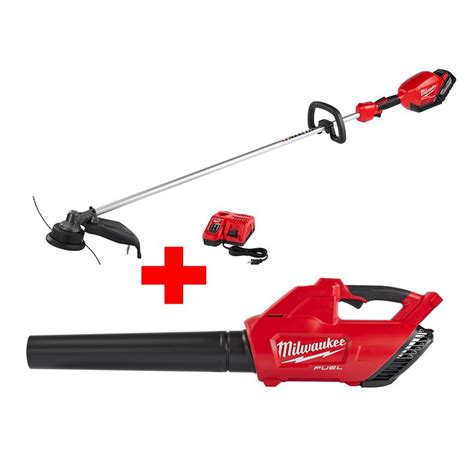 Milwaukee M Fuel Volt Lithium Ion Brushless Cordless String Trimmer Kit With M Fuel