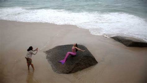 Photos Mermaids Find Raison D`etre In Brazil