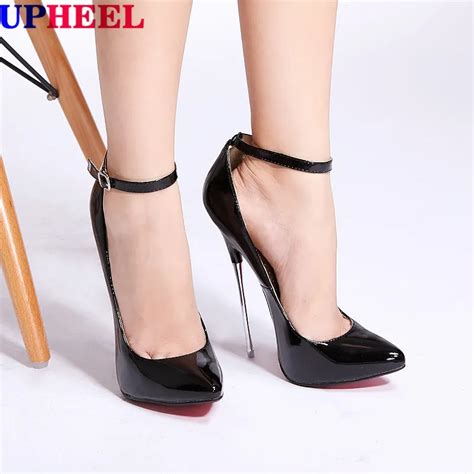 Upheel Pointed Toe Pump Extreme High Heel 16cm Stiletto Heel Women