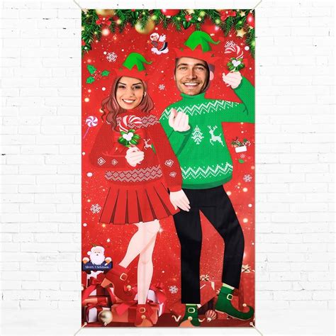 Funny Ugly Christmas Sweater Door Decoration Ideas To Inspire Your