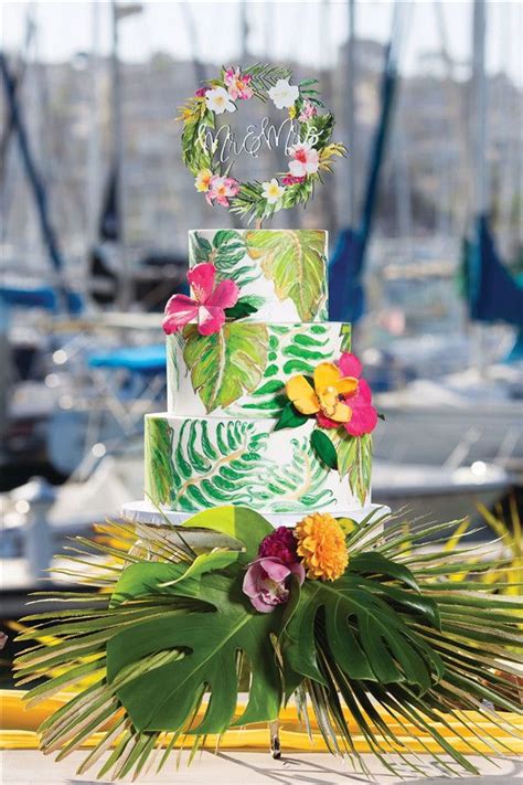 33 Tropical Wedding Cake Ideas For Your Wedding Page 11 Of 33 Yes