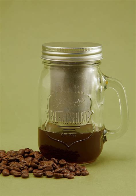 Buy Kikkerland Clear Mason Jar Coffee Kit For Women In Dubai Abu Dhabi