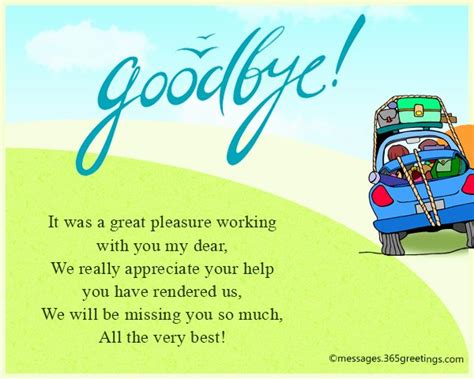 30 Goodbye Note To Coworkers Example Document Template