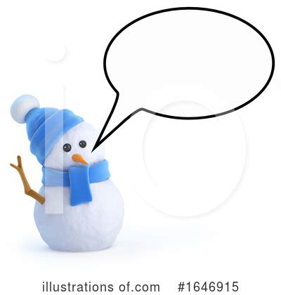 Snowman Clipart Illustration By Steve Babe