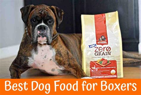 Dog food created explicitly for boxers has a different kibble shape to encourage chewing with ease. Best Dog Food for Boxers: Guide for 2017 - US Bones