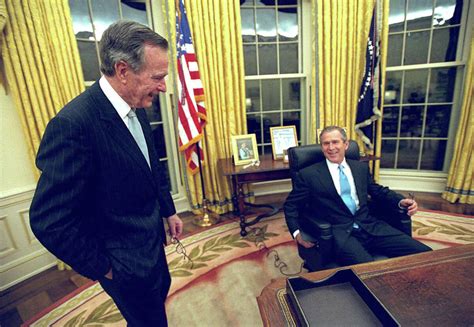 George H W Bush Post Presidency Present