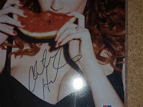 Christina Hendricks Signed 11x14 Photo Psa Dna Coa Sexy Autograph Mad Men Model Ebay