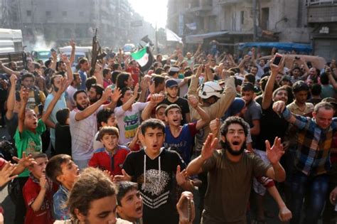 Syria Rebels Break Government Siege Of Aleppo Bbc News