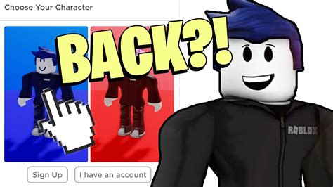 Roblox Guests Are Back Roblox Guests Feature Addedcoming Back